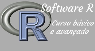 Arte com a logo do Software R