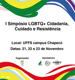 cartaz do evento com informações