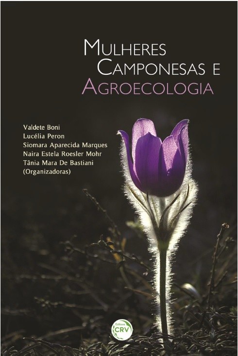 Capa do livro é preta com arbustos na parte inferior e uma flor lilás ressaltada com um contorno branco  