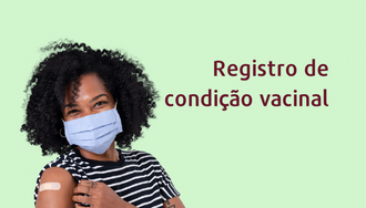 Registro condição vacinal