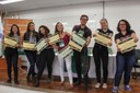 17102018 - Estudantes vencedores das Menções Honrosas e do Prêmio Jovem Pesquisador na VIII JIC (Ariel Tavares/UFFS)