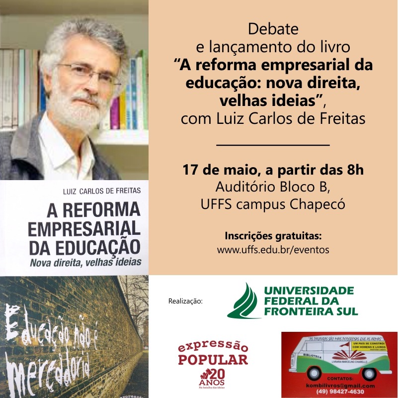 Card Debate e lançamento do livro Luiz Carlos de Freitas