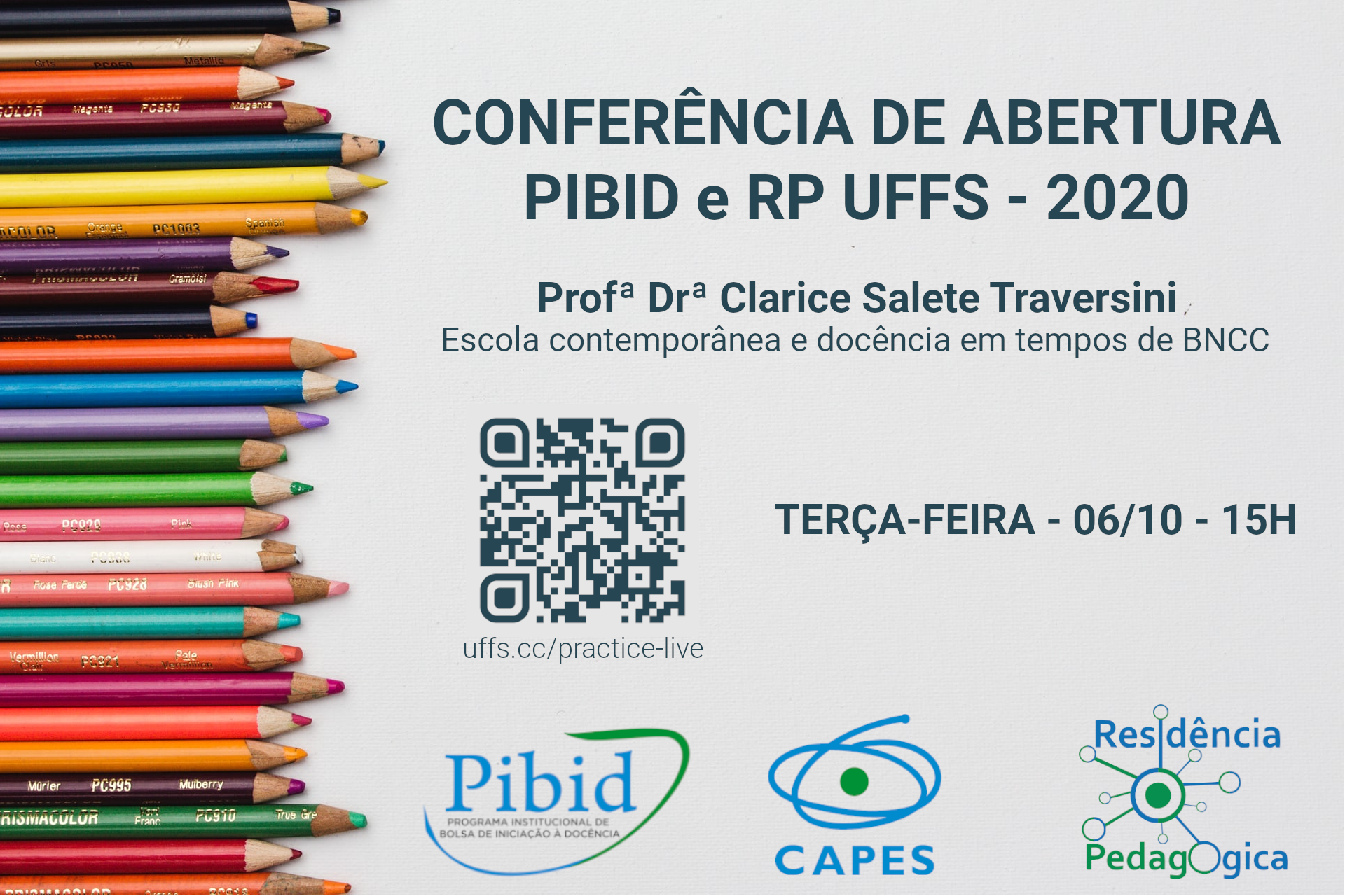 Conferência de abertura do PIBID e do Programa de Residência Pedagógica na UFFS