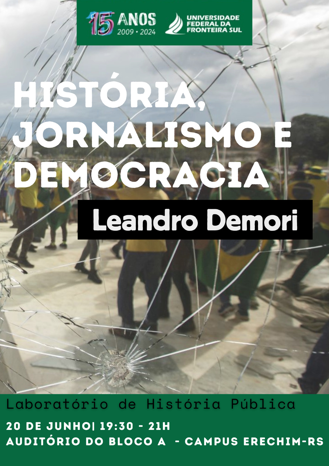 História, jornalismo e democracia - Palestra com Leandro Demori