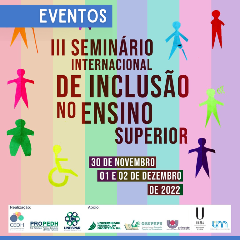 III Seminário Internacional de Inclusão no Ensino Superior