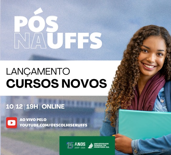 Lançamento dos novos cursos de pós-graduação