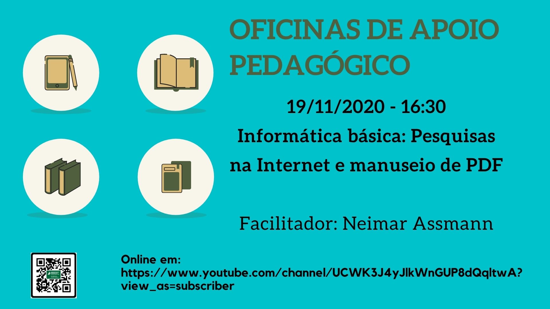 Oficina de Apoio Pedagógico: Informática básica: Pesquisas na internet e manuseio de PDF