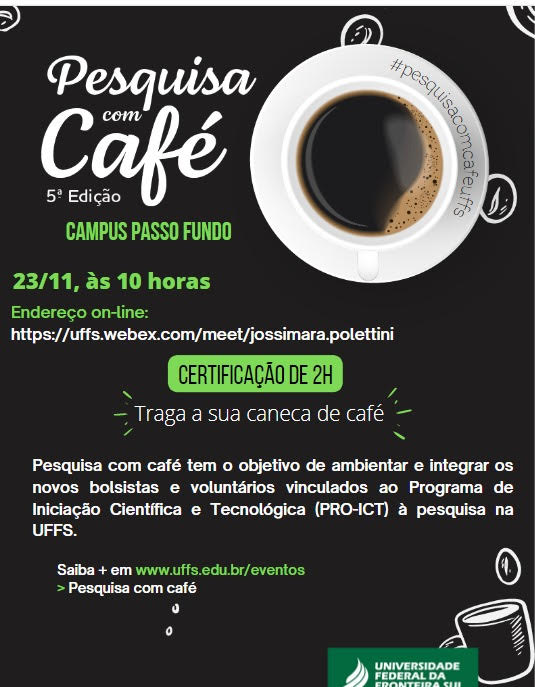 Pesquisa com Café 5ª Edição - PF