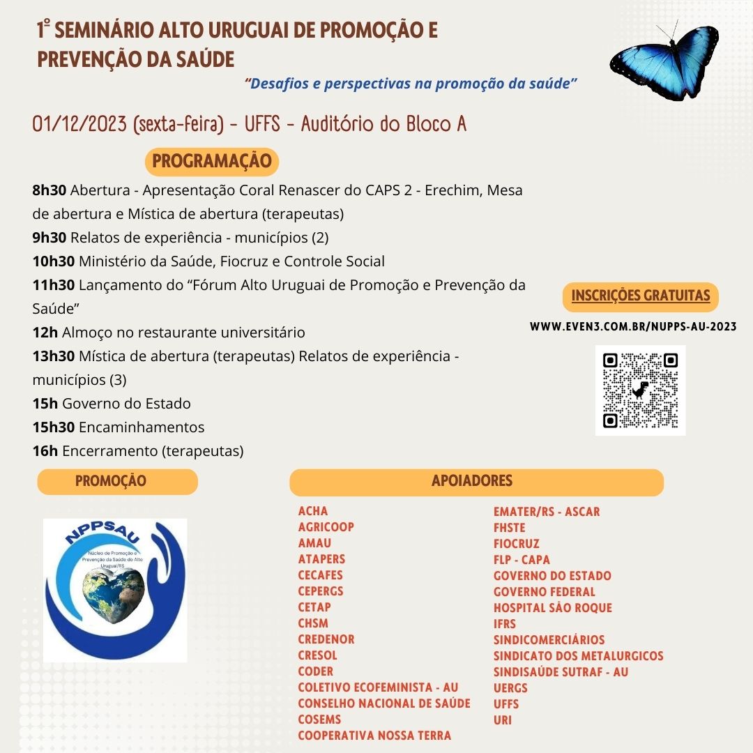 Seminário Alto Uruguai de Promoção e Prevenção da Saúde