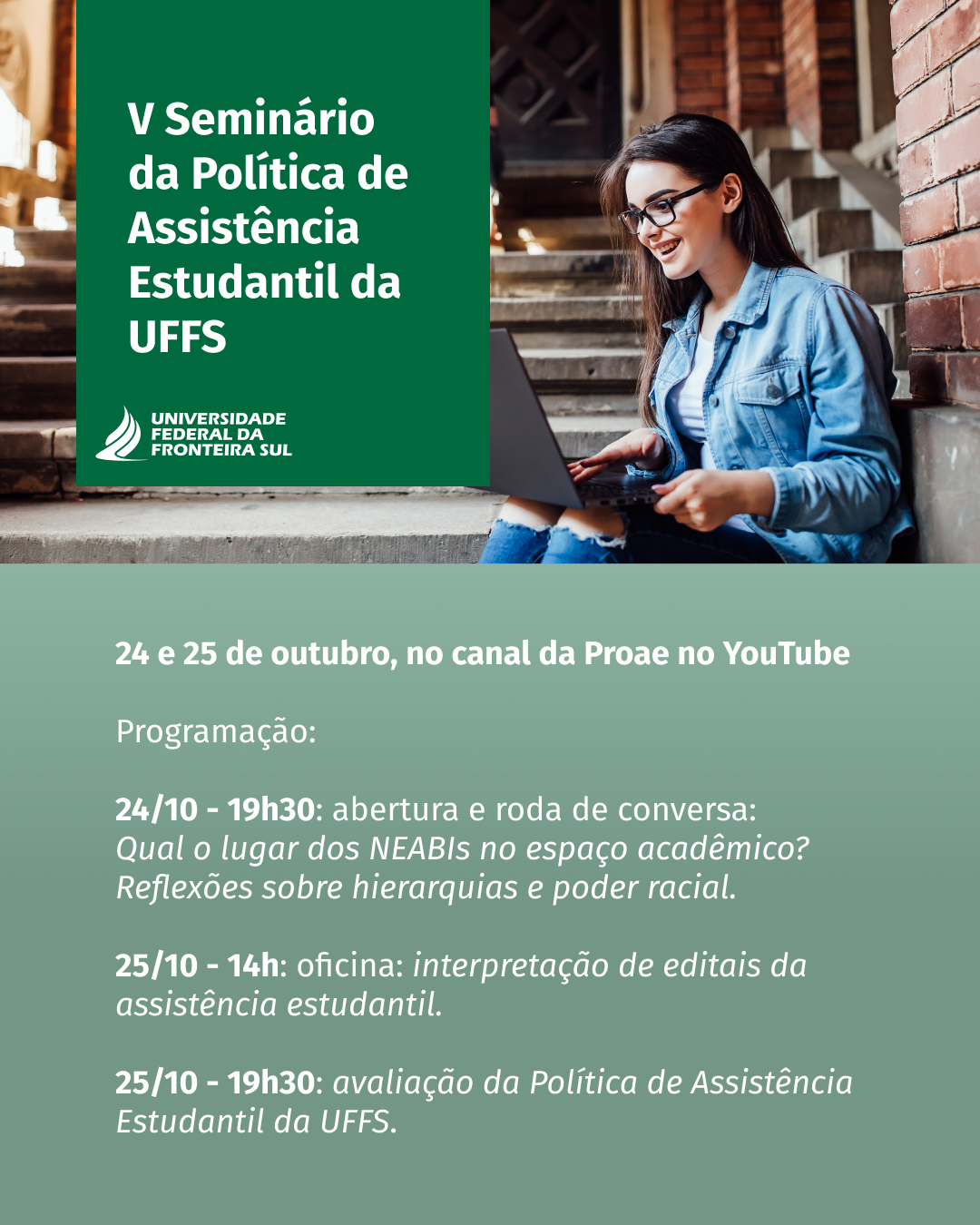 V Seminário da Política de Assistência Estudantil da UFFS