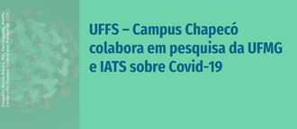 Cartaz com informações sobre colaboração em pesquisa do Campus Chapecó
