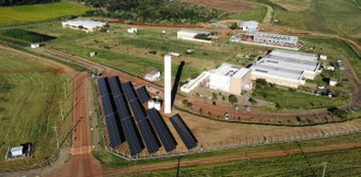 Usina do Campus Realeza tem uma potência instalada de  324 kWp